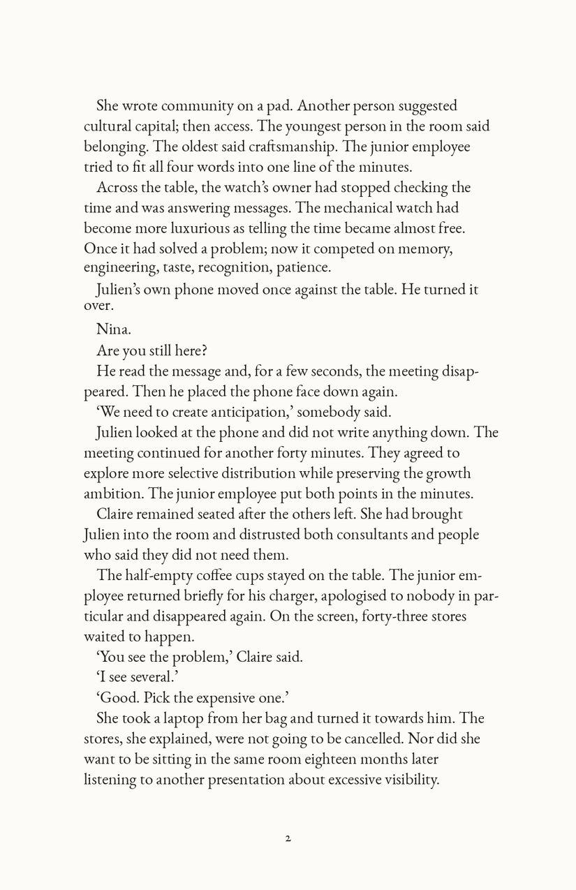 Residual Value, Chapter One, page 2